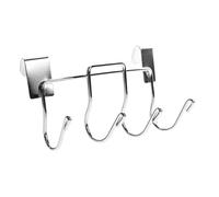 Weber BBQ Tool Holder 7401 Kettle Charcoal Grills 4 Hooks Utensil Storage Chrome