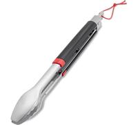 Weber Black Barbecue Grill Tongs 6317 40 cm, Stainless Steel Handle, 1 Pc
