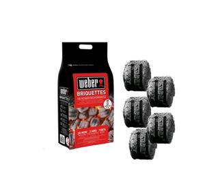 Weber® Briquettes 4 Kg Camping Barbecue Accessories