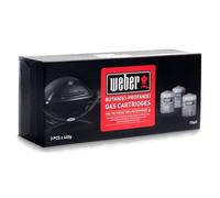 Weber Butane & Propane 0.28Kg 17669 Gas Cartridge Pack Of 3