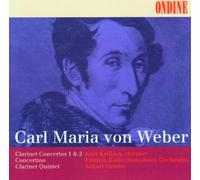 Weber: Clarinet Concertos Nos. 1 & 2; Concertino; Clarinet Quintet by New Helsinki Quartet (1996-01-01)