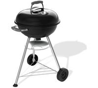 WEBER Compact 47 cm Portable Kettle Charcoal BBQ - Black