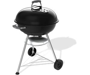 WEBER Compact 57 cm Portable Kettle Charcoal BBQ - Black