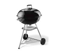 Weber Compact Kettle Charcoal BBQ Barbecue Black 57cm - #1321004 FREE POST