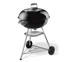 Weber Compact Kettle Charcoal BBQ Black 57cm - 1321004