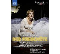 Weber: Der Freischutz [Julia Kleiter; Eva Liebau; Günther Groissböck; Michael König; Coro e orchestra del Teatro alla Scala] [Naxos: 2110597] [DVD] [NTSC]