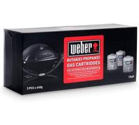 Weber Gas Canisters | 3 X 445G Cartridge Multi Pack | Small 3