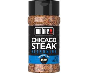 weber Grill Creations Chicago Steak Seasoning, 2.5 oz