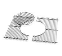 Weber Grill Grates, Stainless Steel, Gourmet BBQ System GBS, Suitable for Gen...