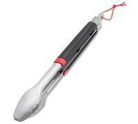 Weber Grill Tongs (40cm) Made of Stainless Steel with Comfort Grip and Practical