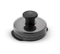 Weber Hamburger Press, for Uniform Burger Patties, for preparing 200 & 120g Patties, Removable Handle for Easy Storage, Dishwasher Safe - Black (6400)