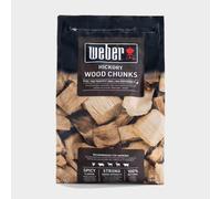 Weber Hickory Wood Chunks 1.5Kg - Brown, Brown