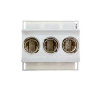 Weber LD02K63-3SS D02 3P 63A DIN Rail Fuse Holder