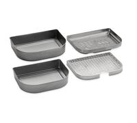 Weber Lumin Compact Versatility Expansion Kit / 4-Piece Bbq Accessories Set, Converts Grill To Smoker & Steamer, Includes