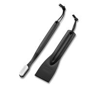 Weber Maintenance Kit for Gas Barbecues/BBQ Cleaning Tools, Includes Cookbox Scraper & Spider Guard Brush, Hard-Wearing Plastic Material