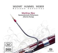 WEBER/MOZART/HUMMEL/RACZ/KLUMPP - Weber/Mozart/Hummel: Bassoon Concertos