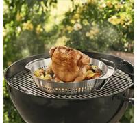 Weber Gourmet BBQ System Poultry Roaster, Silver One Size