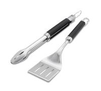Weber Precision Black Stainless Steel 2 Piece Barbecue Tool Set