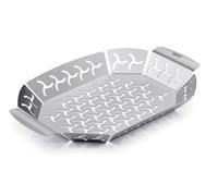 Weber Premium Grill Basket Small (27 x 19cm) Heat Resistant & Dishwasher Safe