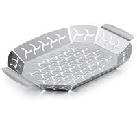 Premium Grilling Basket (Small), Silver One Size