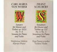 Weber, Schubert - Sonatas / Sonatinas for Piano and Violin [Vinyl LP]