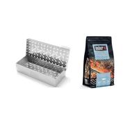 Weber Universal Barbecue Smoker Box | Grill Smoker Box | Use Wood Chips to Add Smoky Flavour to your BBQ Food | Suitable for Gas, Charcoal - 12cm