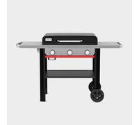 Weber SLATE GP 71cm Premium Gas Griddle, 3 Burners, Even Heat to Edges, Up to 260°C, Porcelain-Enamel Non-Stick Cooking Surface, 3483 cm² Cooking Area, Black (1501758)