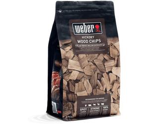 Weber Smoking Chips (700g Pack) - Hickory Wood, for Beef, Pork, Game & Poultry