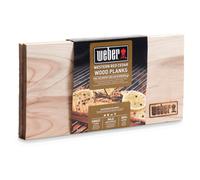 Weber Smoking Wood Plank Set of 2 Pieces in Cedar Wood