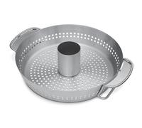 Weber Stainless Steel Poultry Roaster for Gourmet BBQ System Juicy Grilling ...