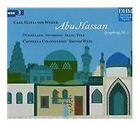 WEBER SYMPHONY NO.1 / 'ABU HASSAN' 1-ACT OPERA. (WOLFGANG VOLZ NARRATOR. JORG DU