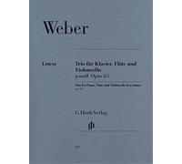Weber: Trio g minor op.63 - piano, flute and cello - Henle - (HN 687): Instrumentation: Piano Trios
