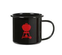 Weber Vintage Enamel Cup - Red Kettle
