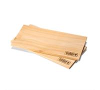 Weber Western Red Cedar Wood Planks, Large/BBQ Accessory, Natural Smoking Planks for Barbecue, Sweet Flavour with Mild Smoke Intensity, 2.2 x 15 x 40