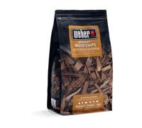 Weber Whiskey Wood Chips/BBQ Accessory, Natural Smoking Chips for Barbecue, Whiskey Flavour with Strong Smoke Intensity, 0.7 kg