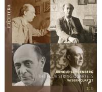 WEBERN QUARTET/YUI F - SCHOENBERG - FOUR STRING QRTS - CD - G4z