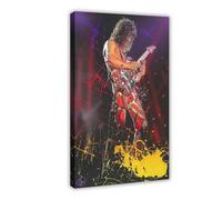 WebeRt Eddie Van Halen 1 Canvas Poster Bedroom Decor Landscape Office Room Decor Gift 12x18inch(30x45cm)