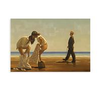 WeBert Jack Vettriano 7 Canvas Poster Wall Art Decor Print Picture Paintings for Living Room Bedroom Decoration Unframe-style 12x18inch(30x45cm)