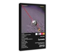 WebeRt Tame Impala Currents Album Cover Canvas Poster Bedroom Decor Landscape Office Room Decor Gift 12x18inch(30x45cm)