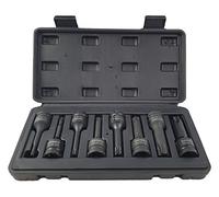 WeberTools WT-8643 Impact Socket Set 1/2 Inch T25-T80 (8 Pieces)