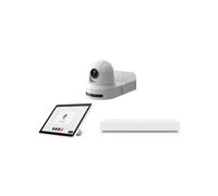 Webex Room Kit Plus PTZ 4K Integrator Bundle 4K PTZ camera for powerful collaboration in large meeting rooms.