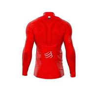 webinero COMPRESSPORT Hurricane Jacket v2 Unisex Running Trail Sport Jacket Windproof and Waterproof Protects Against Wind and Cold, red, XS