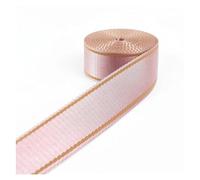 Webribbon, 4M 38Mm Polyester Cotton Webluggage Backpack Strap Ribbon Band DIY Btape Garment Decoration Lace Sewing Bias/Pinkkhaki