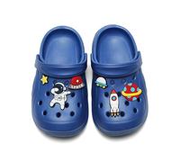 Webrosistol Kids Rocket Astronaut Cartoon Clogs Toddler Boys Girls Beach Pool Water Slippers Shoes Summer Garden Slides Sandals