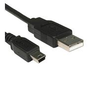 WEBSELLER31® USB DATA CABLE AND BATTERY CHARGER FOR Garmin nuvi 2595LMT 5" Sat Nav with UK and Full Europe