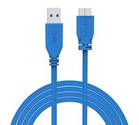 WEBSELLER31® USB DATA CABLE LEAD FOR Seagate 4 TB Expansion (STEB4000200) USB 3.0 Desktop 3.5 Inch External Hard Drive DATA TRANSFER TO PC/MAC/WINDOWS