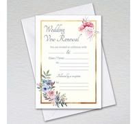 Webspectations Elegance Wedding Vow Renewal Invitations with Envelopes: Renewal of Vows/Elegance Wedding Vow Renewal Invites (Pack of 50 with Envelopes)