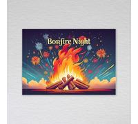 Webspectations Kids Bonfire Party Invitations Childrens Bonfire Night Invitations Guy Fawkes Fireworks Party: Bonfire Invites (Pack of 20 without Envelopes)