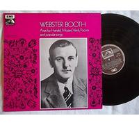 Webster Booth - HLM 7109 WEBSTER BOOTH Arias by Handel Mozart Verdi Puccini & Popular Songs LP
