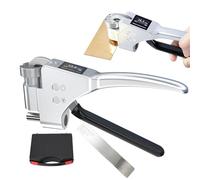 Webster Hardness Tester, 6 in 1 Handheld Digital Hardness Testing Tool, with LCD Display, Auto Data Storage, Scope : 0-20HWA, Thickness 0.6-8mm, Inner Diameter >10mm,A
